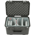 SKB iSeries 1610-10 Waterproof Case with Video Dividers and Lid Foam (Black) For Cheap