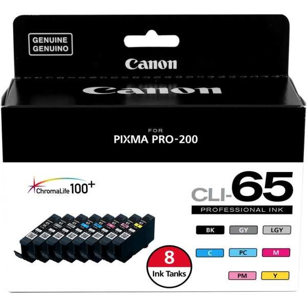 Canon CLI-65 EIGHT COLOR PK on Sale