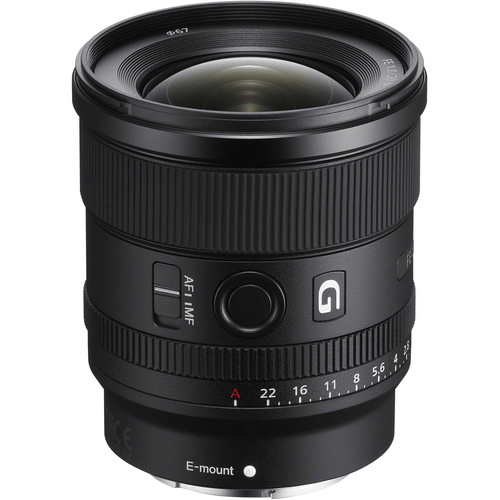 Sony FE 20mm f 1.8 G Lens Online now