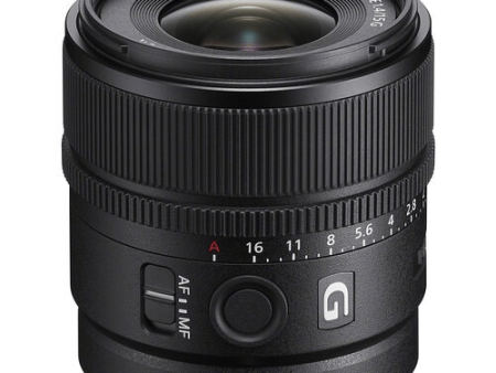 Sony E 15mm f 1.4 G Lens Supply