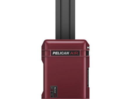 Pelican 1535TRVL Wheeled Carry-On Case Lid Organizer and Packing Cubes (Oxblood) For Sale